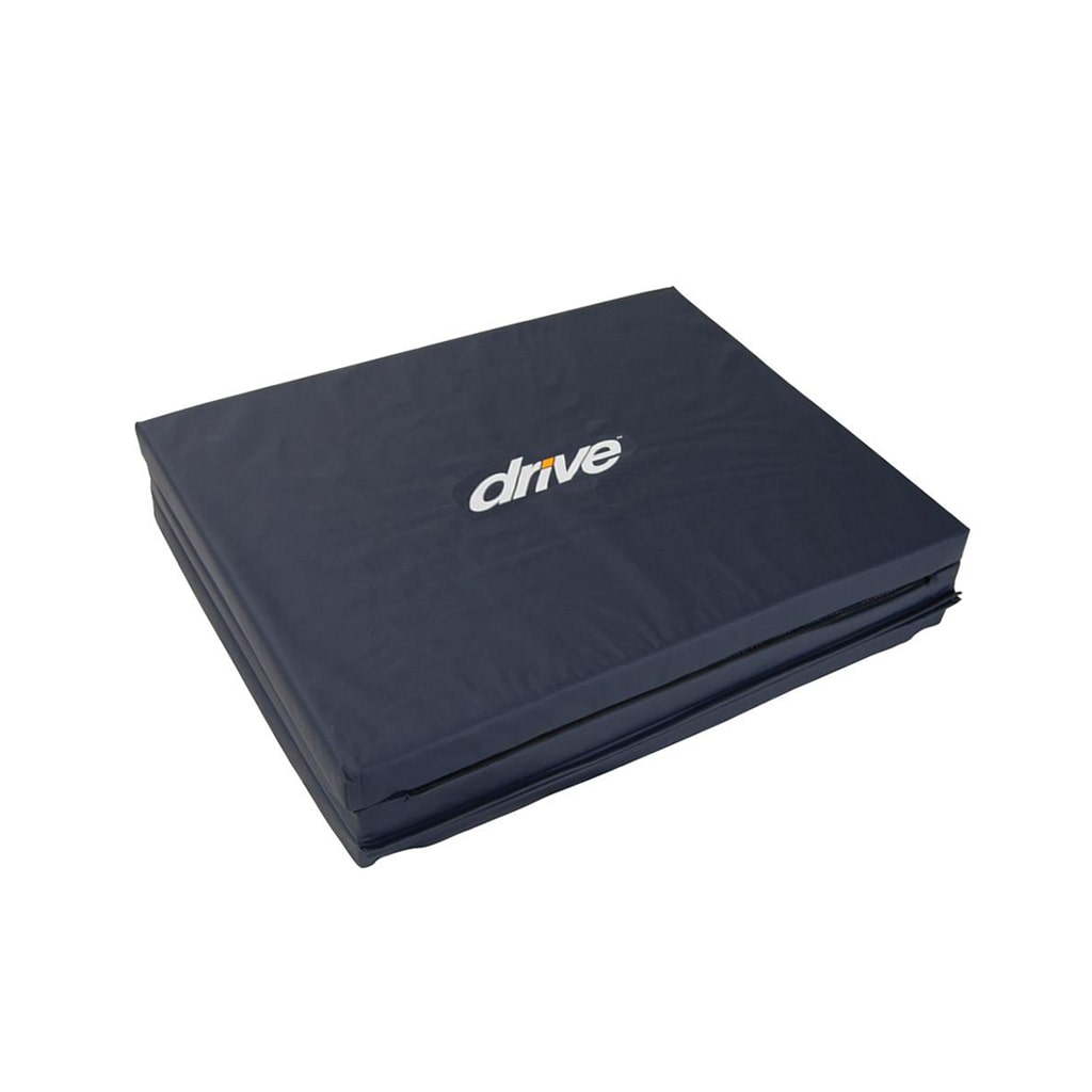 Tri-Fold Bedside Safety Fall Mat For Home & Clinical Care
